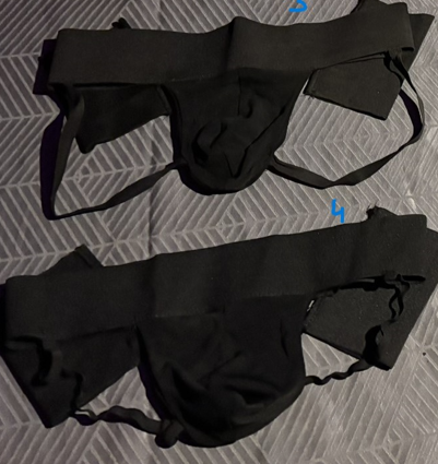 2 Slips avec attaches