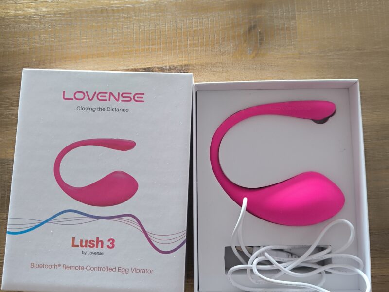 Lovense lush 3 oeuf