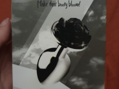 Petit plug anal Dark rose
