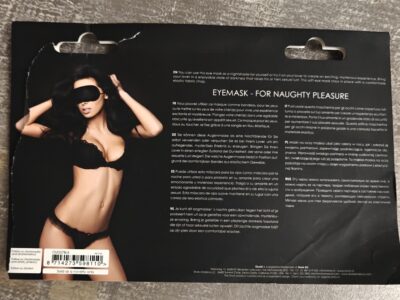 Masque pour les yeux noir