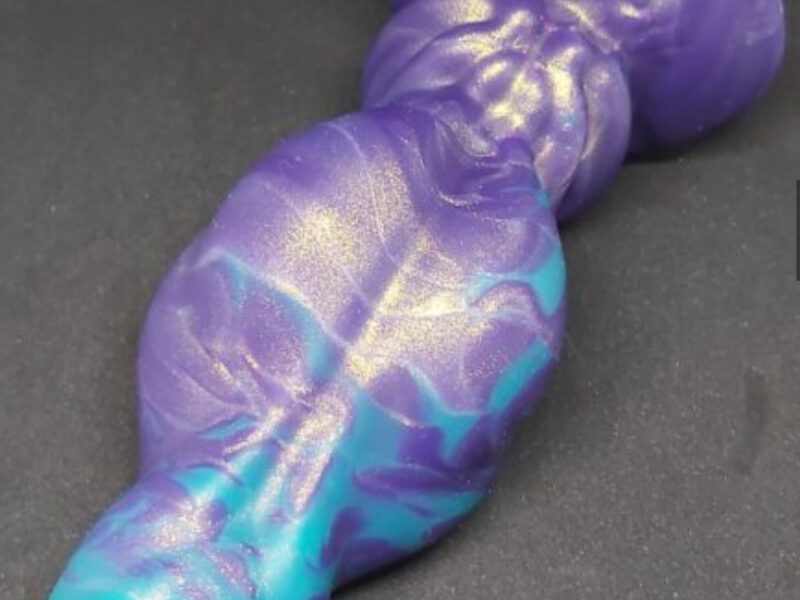 Godemichet Bleu et Violet