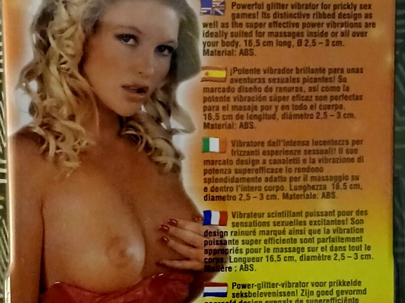 Vibromasseur à paillettes