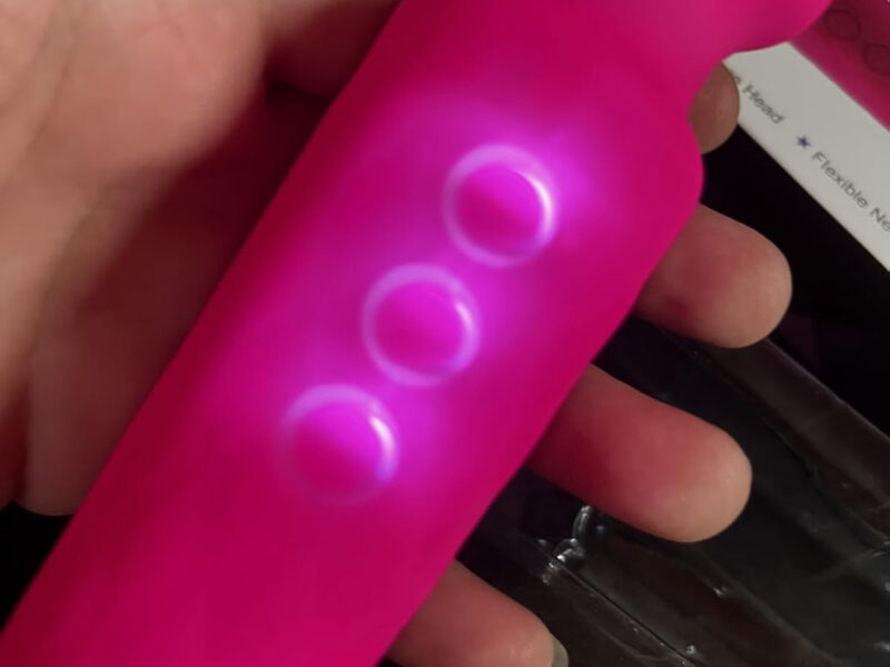 Vibromasseur rose T1V