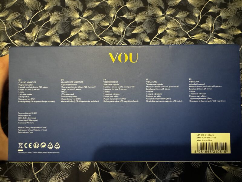 Vibromasseur 7 programmes