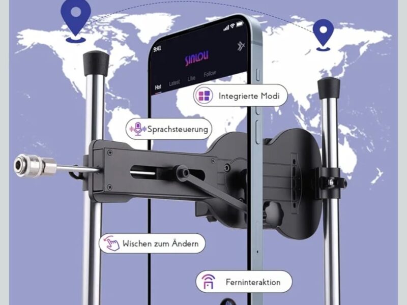 Fuck machine connectée