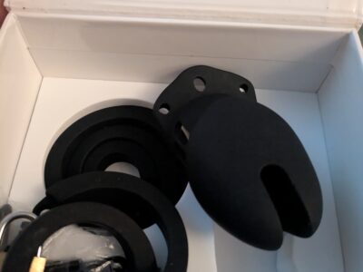 Cage chasteté silicone