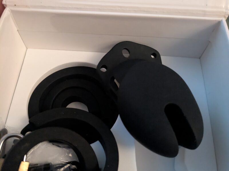 Cage chasteté silicone