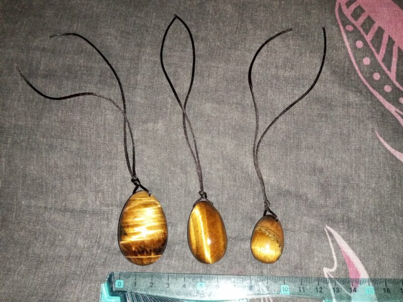 3 œufs de Yoni œiltigre