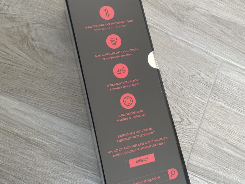 Masturbateur ONY neuf
