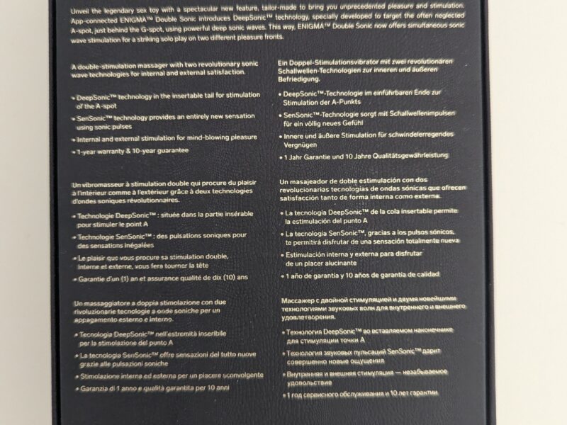 LELO ENIGMA Double Sonic