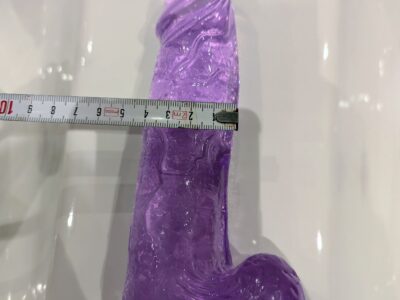 Gode réaliste mauve