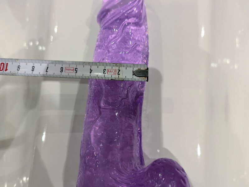 Gode réaliste mauve