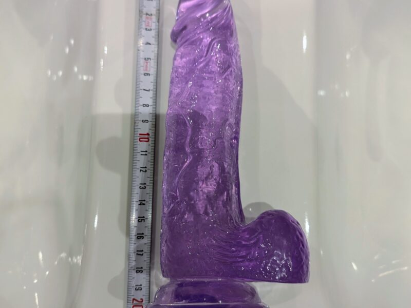 Gode réaliste mauve