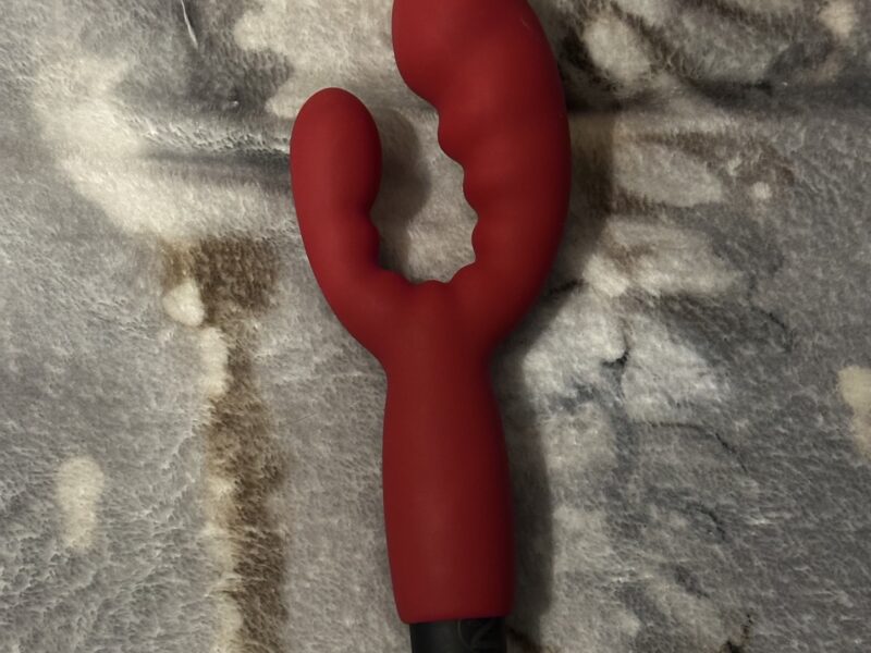 Gode vibr à deux stimulat