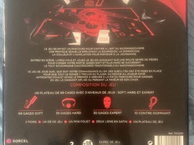 Jeu Dorcel 69 édition SM