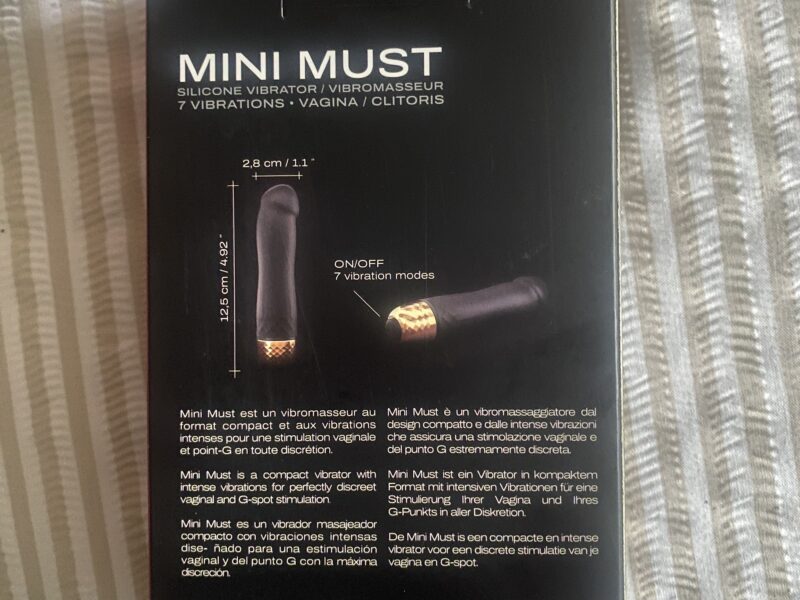 Vibromasseur Mini Must