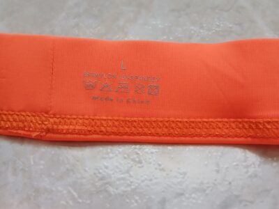 Jockstrap orange Fluo