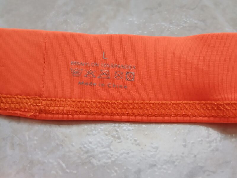 Jockstrap orange Fluo