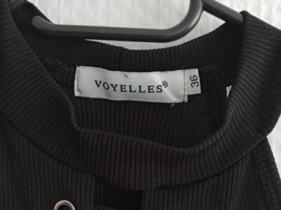 Body noir taille S