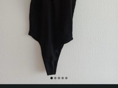 Body noir taille S