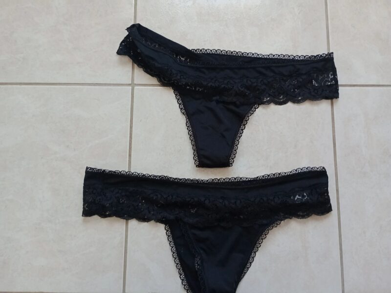 Lot de 2 strings femme