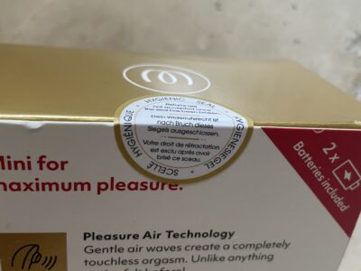 Womanizer SCELLÉ