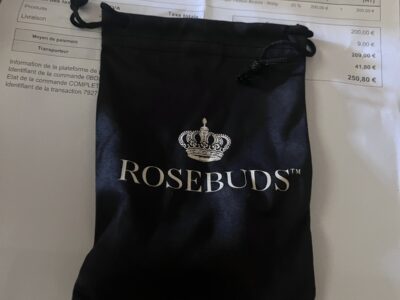 Plug anal Rosebud Heliss