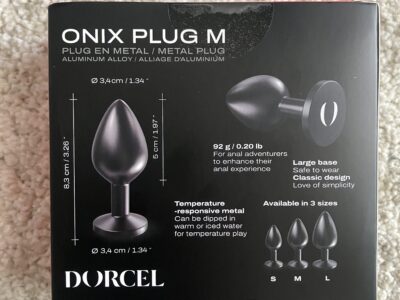 Plug anal taille M