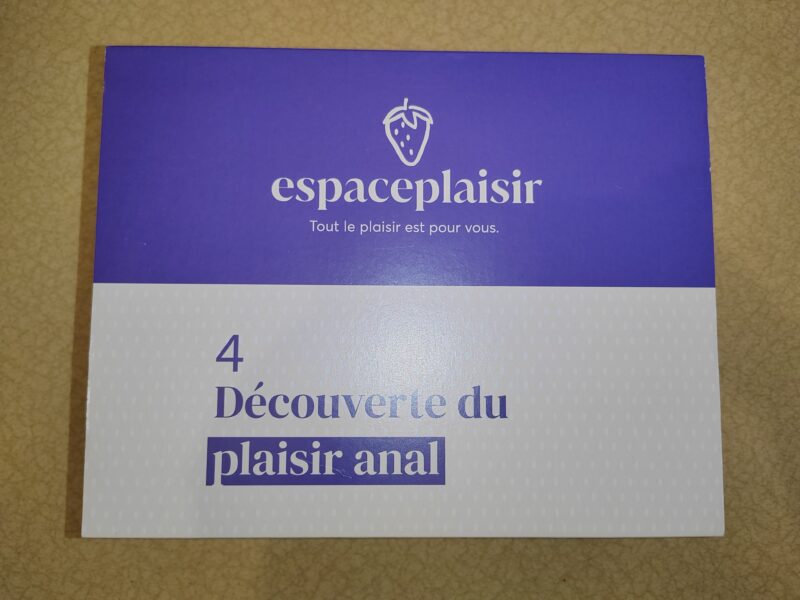 Coffret découverte anale