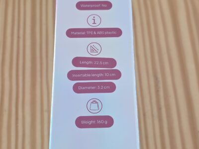 Rabbit G-spot vibrator