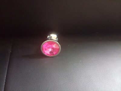 Plug diamant rose
