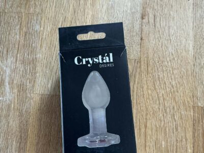 Plug en verre coeur