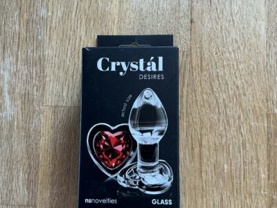 Plug en verre coeur
