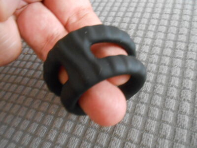 Cockring double anneau