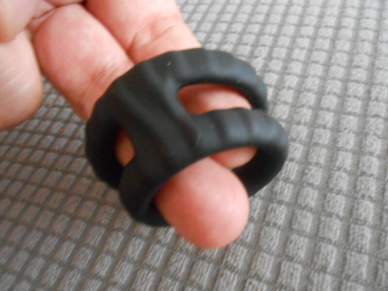 Cockring double anneau