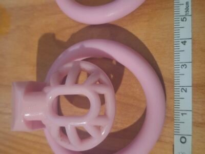 Cage de chasteté rose