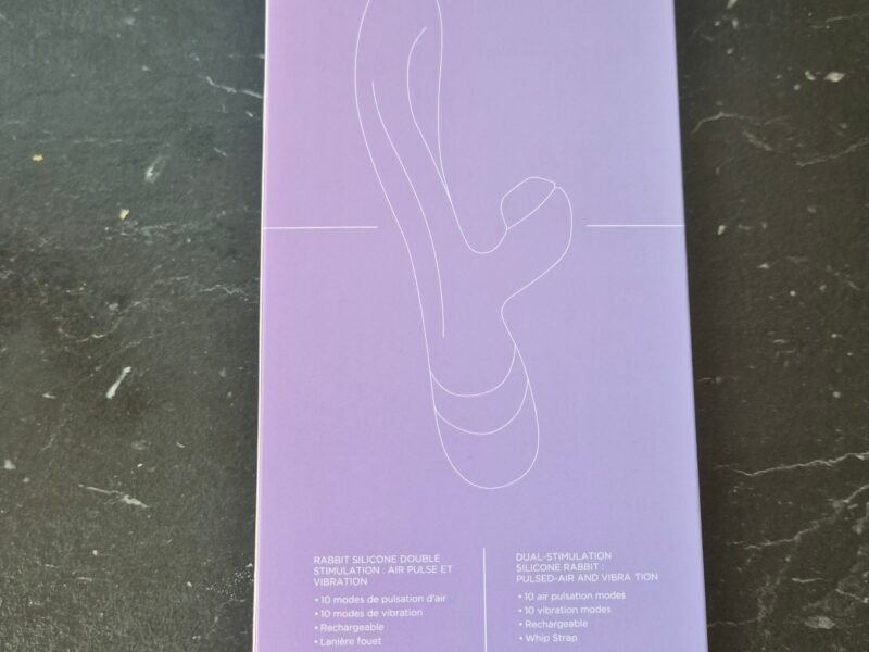 Rabbit silicone air pulsé