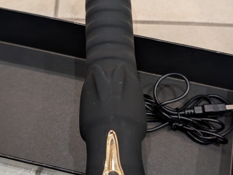 Vibromasseur texturé