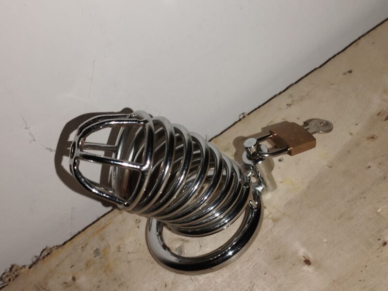 Cage de chasteté en métal