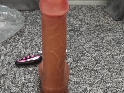 Gode vibrant chauffant