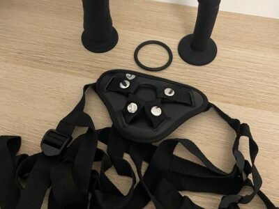 Gode ceinture avec 2 gode