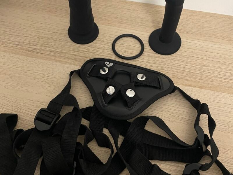 Gode ceinture avec 2 gode