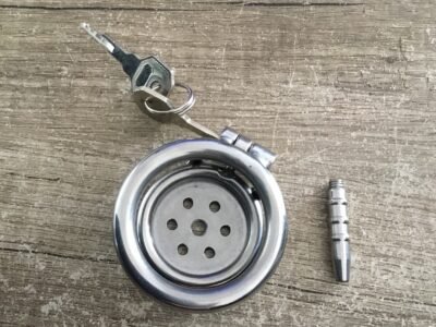 Cage de chasteté plate