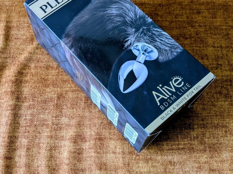 Plug anal medium fox tail