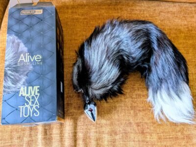 Plug anal medium fox tail