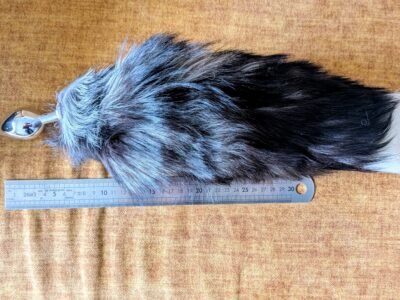 Plug anal medium fox tail