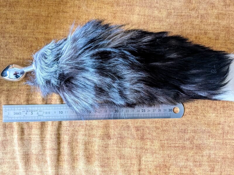 Plug anal medium fox tail